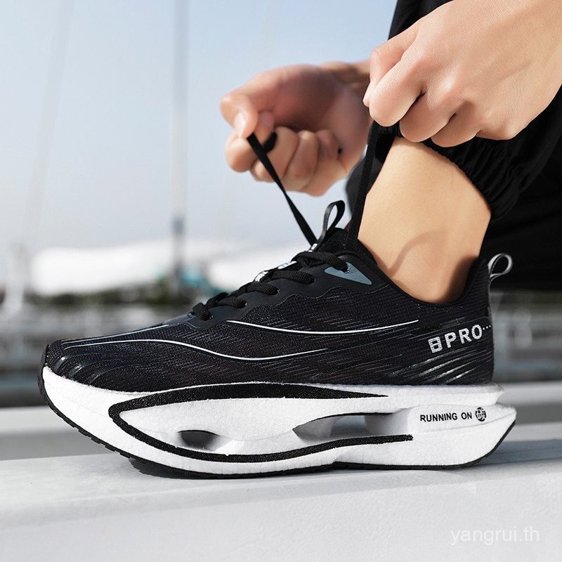รองเท้าวิ่ง Double-Layer Carbon Board กันลื่น สำหรับผู้ชายและผู้หญิง ใช้ในการออกกำลังกายกลางแจ้ง - รูปที่ 3