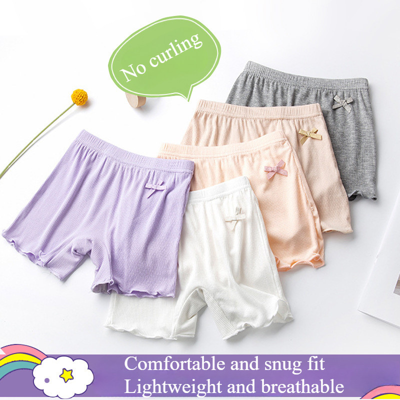 กางเกงเทรนนิ่งสำหรับเด็กผู้หญิง ออกแบบเพื่อการระบายความร้อน มีส่วนกันลื่นและระบายอากาศได้ดี