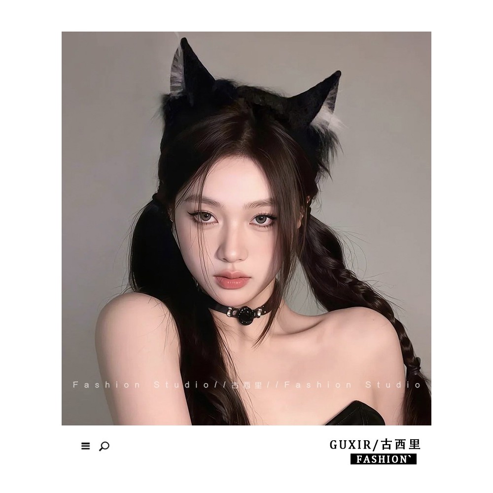 สัตว์หูแมวสามมิติ สำหรับcosplay แถบคาดศีรษะ - รูปที่ 3