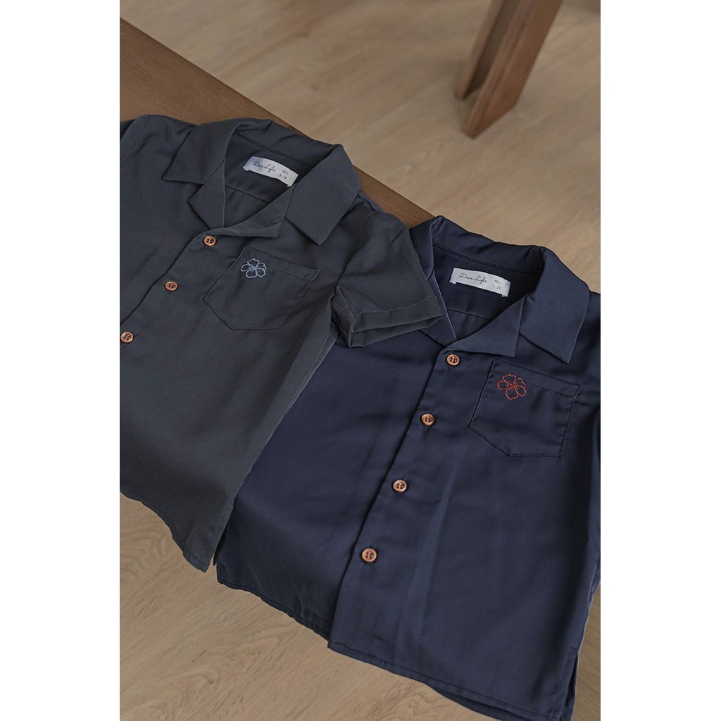 เสื้อคอปก Dear Lila Kids Jay (Midnight Florette)