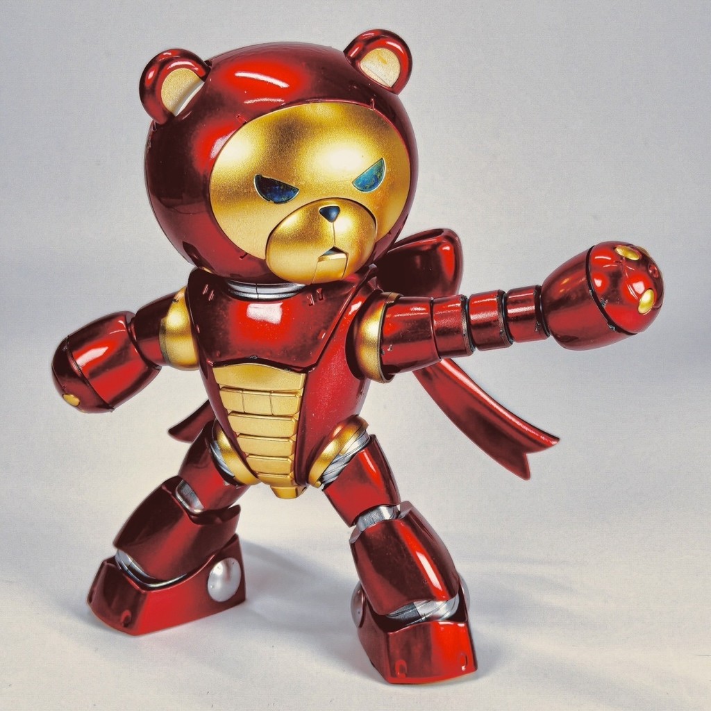 JMS HG1/144 BEARGGUY Spray IronMan Color Assembly Model Kit