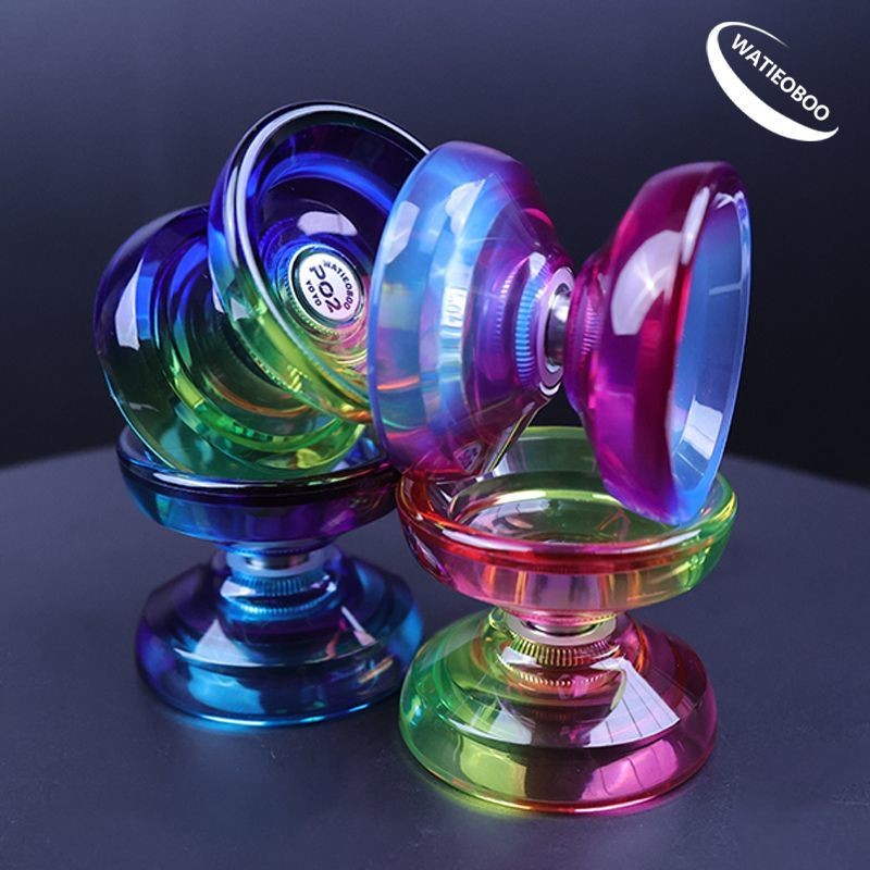 พร้อมสต็อก Entry Level yoyo Crystal P02 Living Sleep yoyo Professional แฟนซี yoyo ของเล่นเด็ก