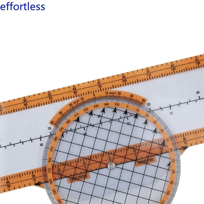 EL Flight Computer Aviation Plotter Circulars Slide Rule สําหรับการฝึกการบิน