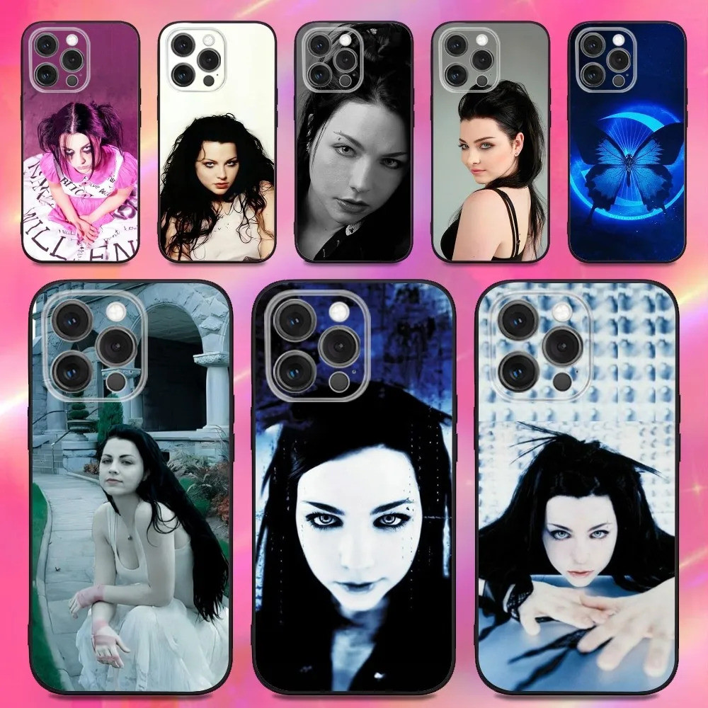 TP-1 Amy Lee Evanescence เคสโทรศัพท์สําหรับ iPhone 16, 17,15,14,13,12,11,Pro,Max,Plus,X,XS,XR,SE,8,7