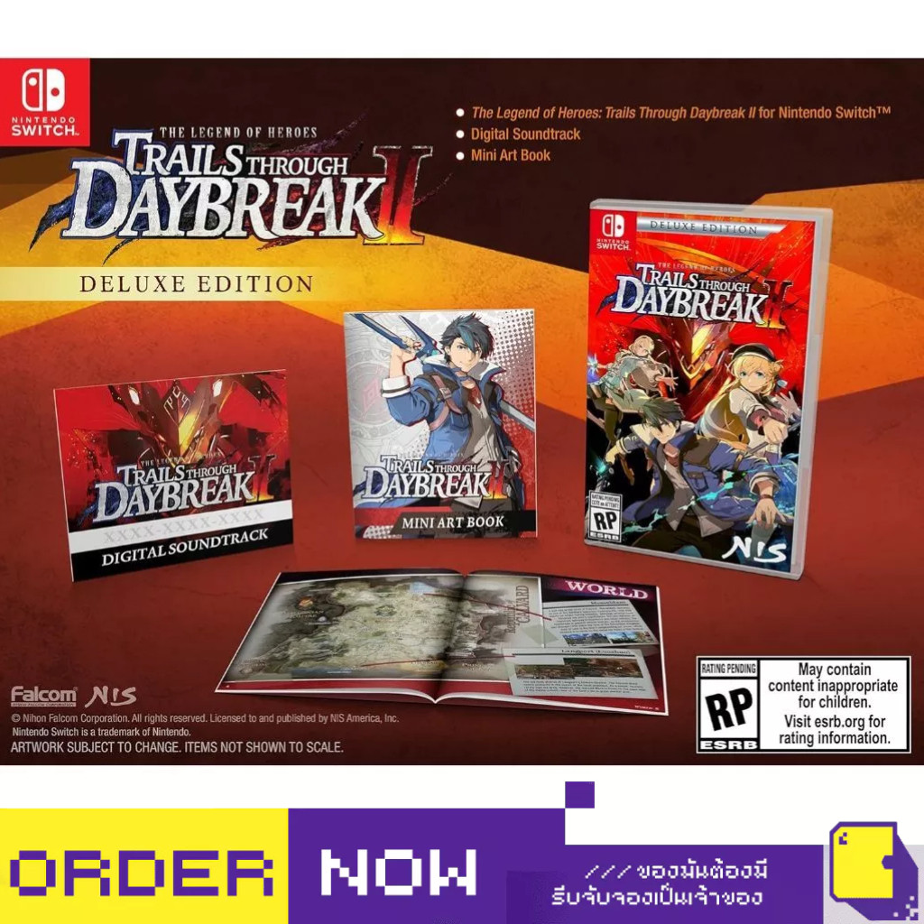 [+..••] พร้อมส่ง | NSW THE LEGEND OF HEROES: TRAILS THROUGH DAYBREAK II | By ClaSsIC GaME