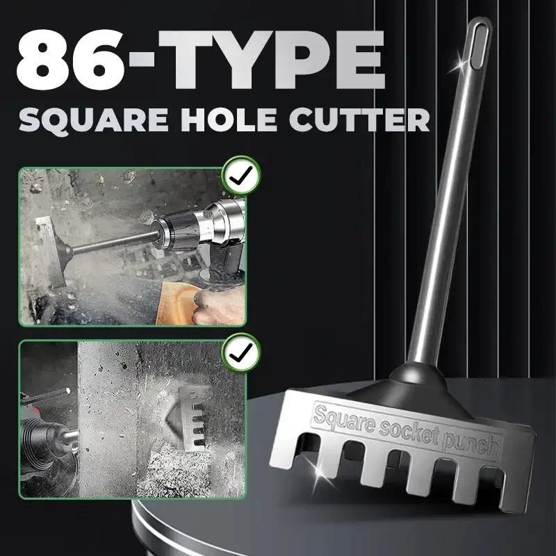 Creative Square Hole เครื่องตัดสําหรับกล่องไฟฟ้า 86-type Square Socket Puncher สําหรับน้ําและไฟฟ้าติ