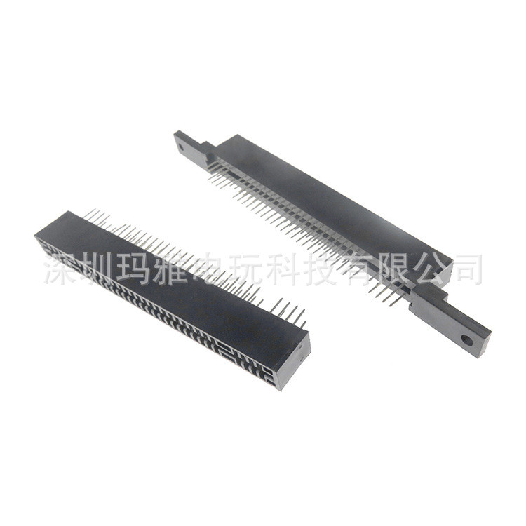 เหมาะสําหรับ SNES Host Card Slot snes 62Pin Cassette Slot SFC Cassette Slot 2.5mm Spacing มีหู