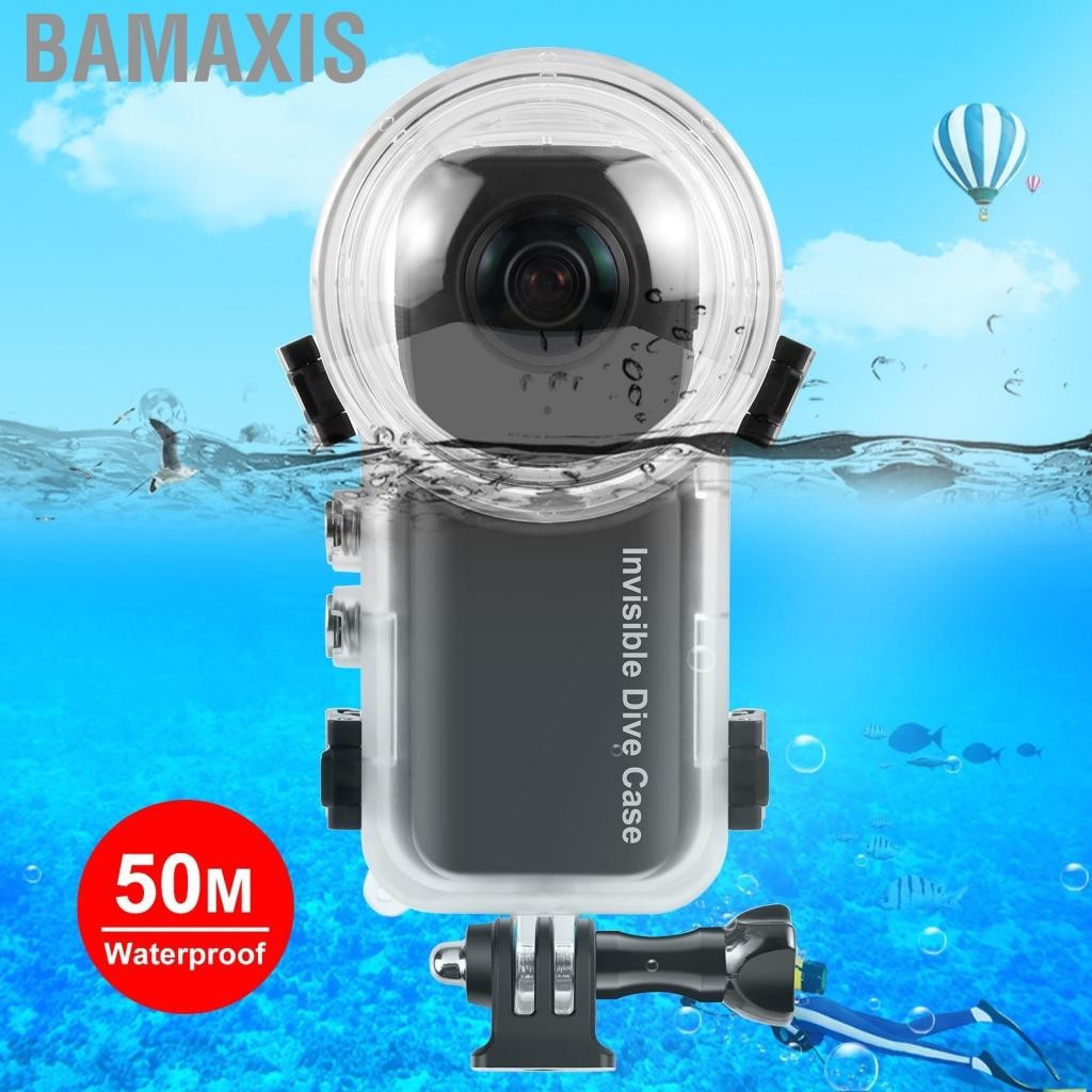 Bamaxis Bamaxis-th puluz pu977t panoramic Sports Camera Dive Dive Dive Case กันน้ำที่อยู่อาศัยกันน้ำ