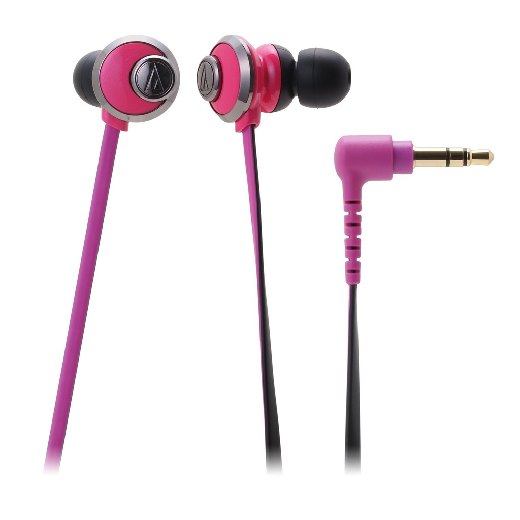 Audio-Technica In-Ear Earphones Pink ATH-CKF77 PK