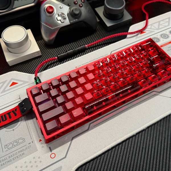 keycap ไทย gmk keycap work egg keycaps สีแดงปรับให้เข้ากับแกนแม่เหล็กคีย์บอร์ดแบบกลไก