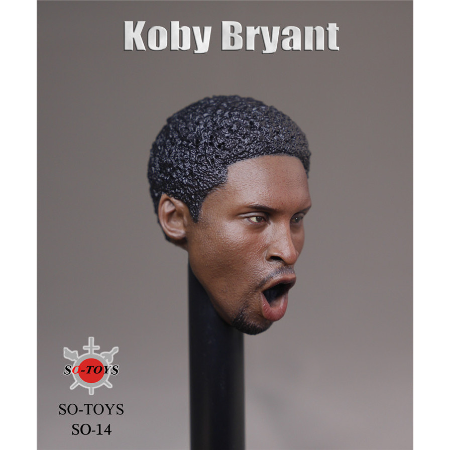 [ระดับไฮเอนด์] Ready Stock sotoys 1/6 Black Head Carving SO-013 & SO-14 สองประเภท