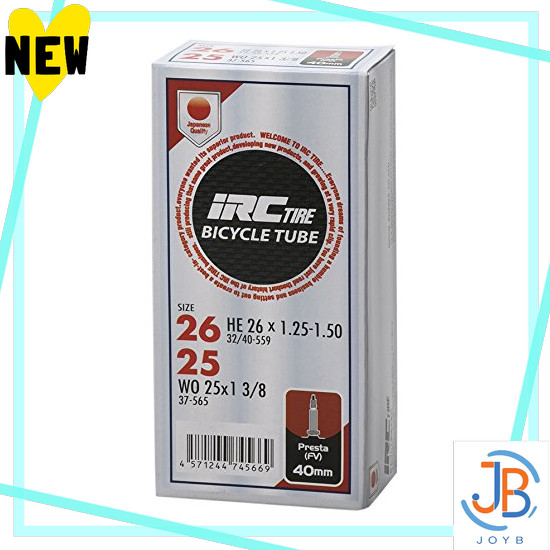 Direct From Japan IRC tire Bicycle Tube HE 26 x 1.25-1.50, WO 25 x 1 3/8 French valve 40mm 29885J