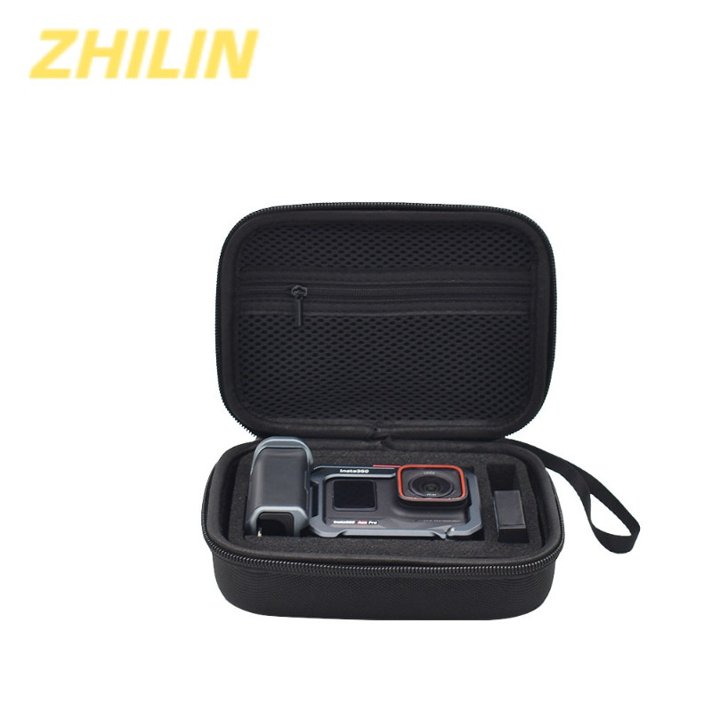 (ในสต็อก) Hard Carrying Case Travel Portable Storage Bag สําหรับ Insta360 Ace Pro 2 Xplorer bundle แ