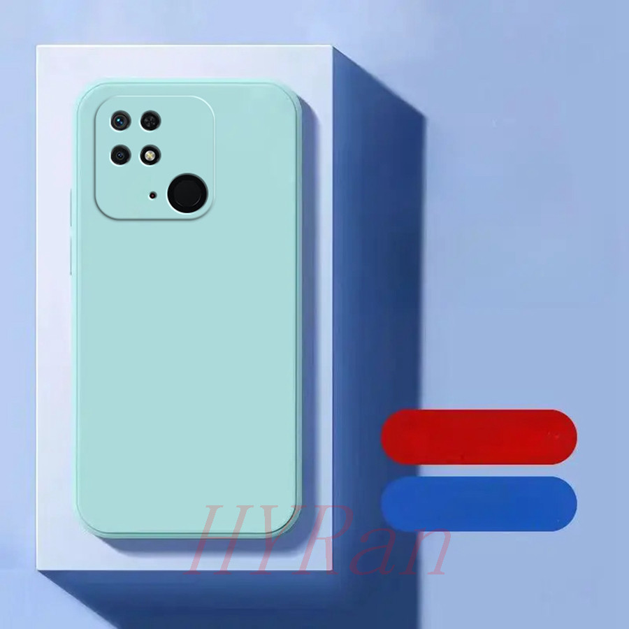 เคสโทรศัพท์ซิลิโคนสีทึบ Redmi 10C YT รูปที่ 5