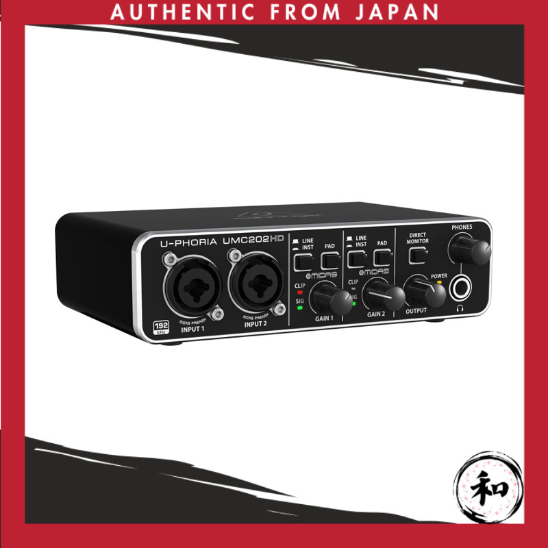 BEHRINGER U-PHORIA 2-Channel UMC202HD【ส่งตรงจากญี่ปุ่น】