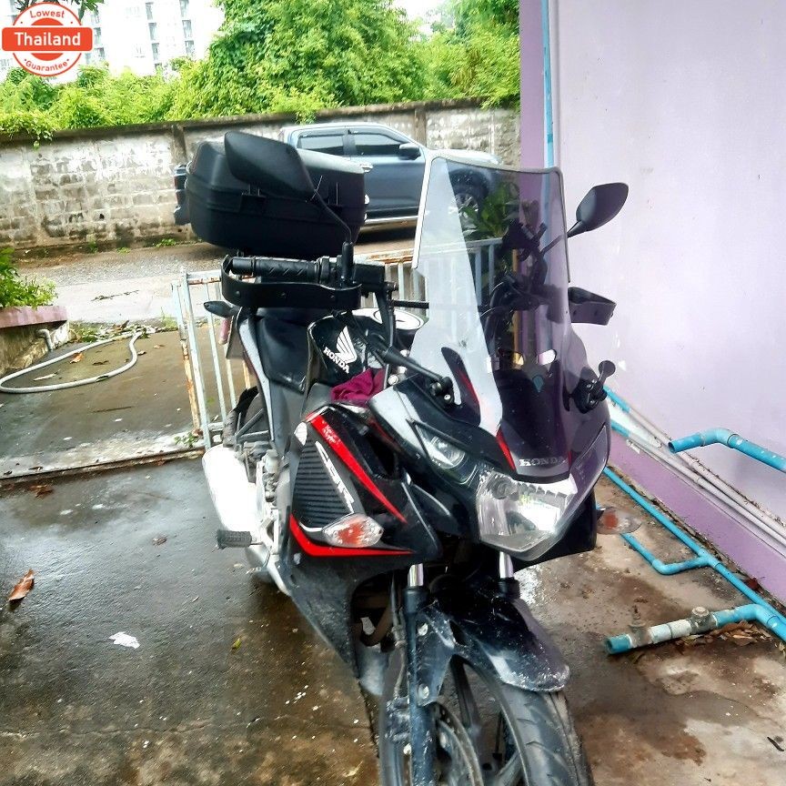 ชิวหน้า CB500X แ ไม่เจาะรู รองรั ติดตั้ง CB500x ทุกโฉม  สำหรัเจาะติดตั้งเอง