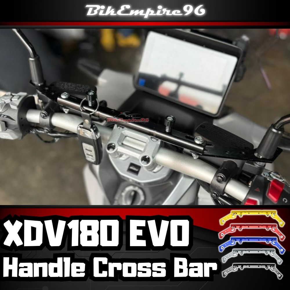 XDV180 Evo Cross Bar กระจกที่นั่ง Multifunctional Extension Bar Balance Bar CROSS Bar Handlebar สําห