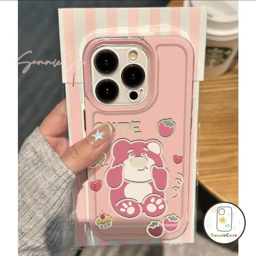 ตัวละครการ์ตูนหมีน่ารัก เคสSamsung A52s A50 A13 A20 A03 A12 A52 A02s A32 A20s A10s เคส A33 A51 A21s A30 A03s