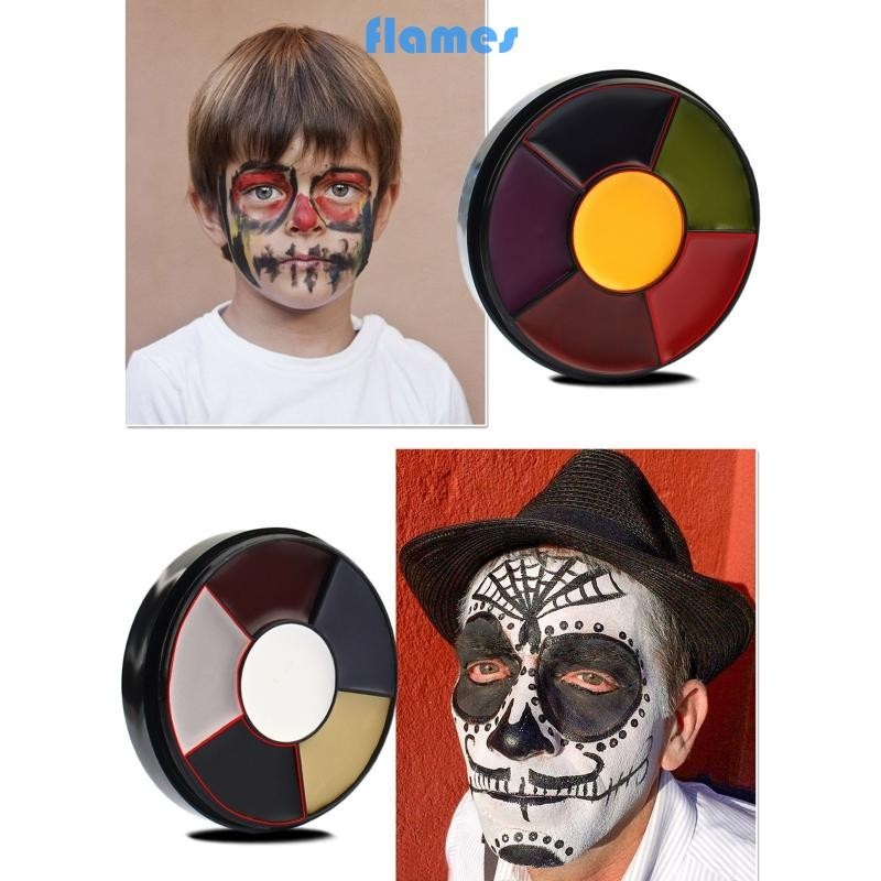 Fl Face Paint Kit Body Paint SFX Makeup Palette สําหรับคอสเพลย์ปาร์ตี้ฮาโลวีน