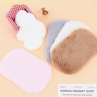 Timehee 1:12 Dollhouse Miniature Plush พรมพรมห้องนั่งเล่นเฟอร์นิเจอร์ตกแต่งบ้าน TH