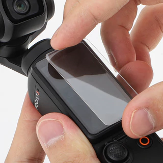 ฟิล์มกระจก HD สําหรับ DJI Osmo Pocket 3 Tempered G lass ด้านหน้าด้านหลังป้องกันหน้าจอเลนส์ฟิล์มป้องกันอุปกรณ์เสริม