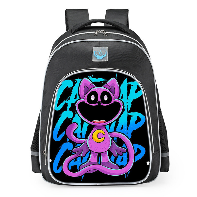 Catnap Smiling Critters กระเป๋าเป้สะพายหลังสําหรับเด็ก 3 levels backpack