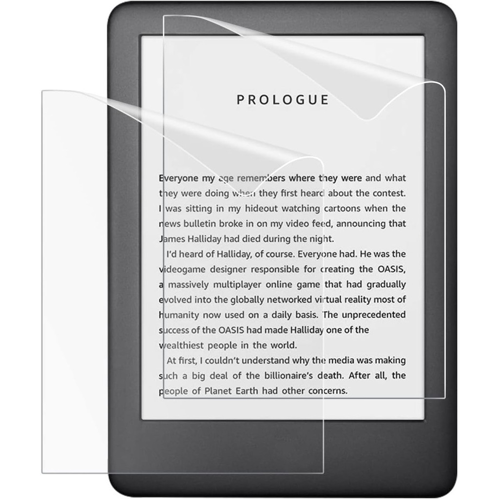 Moko 2-Pack Anti-Glare Screen Protector สําหรับ 6 "All-New Kindle 11th Generation 2024/2022/10th Generation 2019 matte Full Coverage Premium PET Film Eye-Caring Screen ป้องกัน