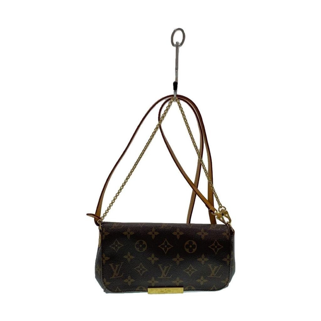 LOUIS VUITTON Shoulder Bag Monogram Favorite PM Brown PVC Direct from Japan Secondhand 2342080696017