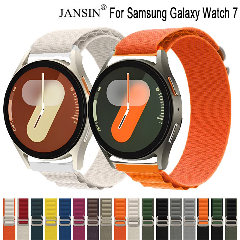 Alpine Loop สําหรับ Samsung galaxy watch Ultra 7 สายไนลอนผู้ชายผู้หญิงกีฬา Watchband สายรัดข้อมือสําหรับ Samsung galaxy Watch Ultra7