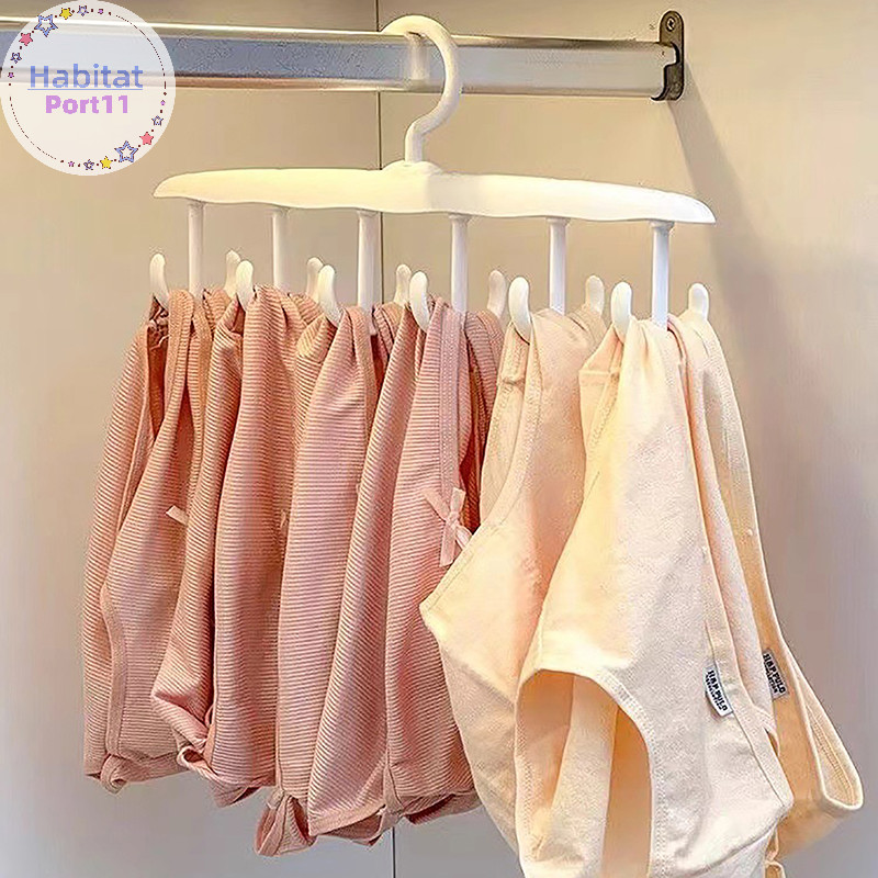 Habitatport 1PC ไม้แขวนเสื้อสําหรับตู้เสื้อผ้า,360°Rotag Multi-Functional Racks พร้อมตะขอสําหรับกระเป๋าเข็มขัดหมวกยกทรง,ประหยัดพื้นที่เสื้อกั๊กชั้นเก็บ th ราคา ถูกที่สุด ดีลบีเคเค แกลเลอรีภาพที่ 5
