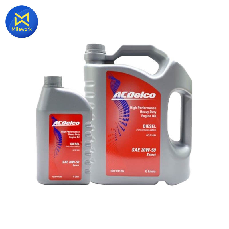 น้ำมันเครื่อง ACDELCO-DIESEL SELECT CF-4(20W50)6L แถม1L_:1(19374125)