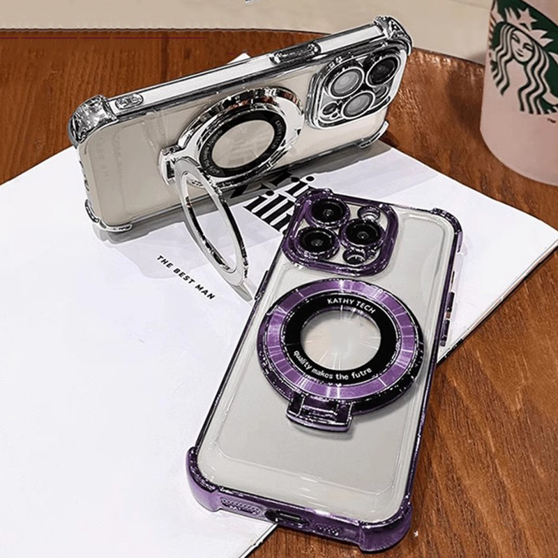 Huawei Nova 14i 13i 12i 14 13 12 Pro 14 Ultra 12S Nova 12 SE แหวนยึดชุบเคสโทรศัพท์แม่เหล็กกล้องป้องกันถุงลมนิรภัยกันกระแทกซิลิโคนนุ่มปก - รูปที่ 7