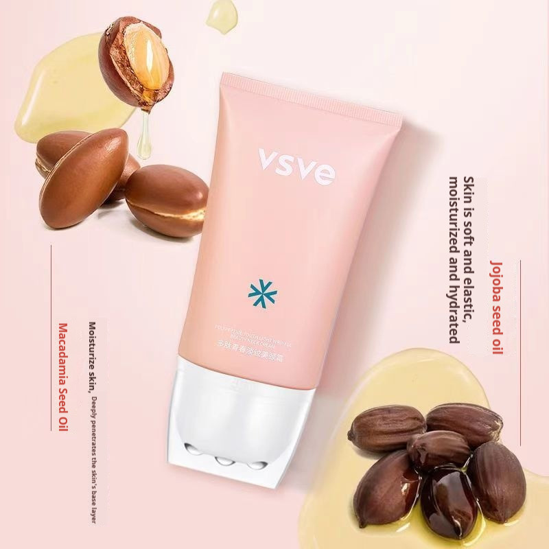 Light Line Polypeptide Vsve นวดยาวนาน Moisturizing ธรรมชาติไวท์เทนนิ่งริ้วรอย Lifting Beauty ครีม J 