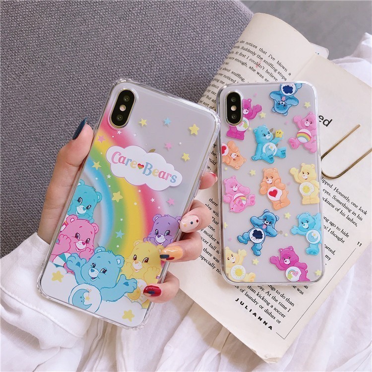 -พร้อมส่งในไทย-เคสซิลิโคน สกรีนลายการ์ตูนแคแบร์ TPU นิ่ม ใช้สำหรับIPทุกรุ่น #309 ราคา ถูกที่สุด ดีลบีเคเค แกลเลอรีภาพที่ 4