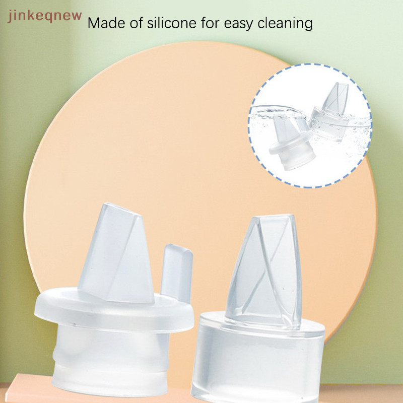 Jkth 2 ชิ้นสีทึบ Duckbill วาล์วเครื่องปั๊มนม Backflow ป้องกันเครื่องปั๊มนมซิลิโคนเด็กจุกนมคู่มือ/ไฟฟ้าเครื่องปั๊มนมอุปกรณ์เสริม JKK - รูปที่ 4