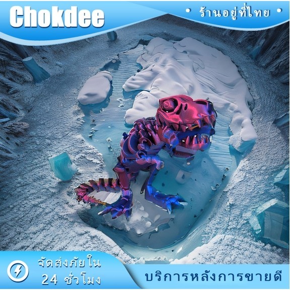 ร้านคนไทย! 3D ของเล่นโมเดลไดโนเสาร์ dinosaur toys ข้อต่อขยับได้  ไดโนเสาร์ยาง 17ซม.สำหรับของตกแต่งบ้าน