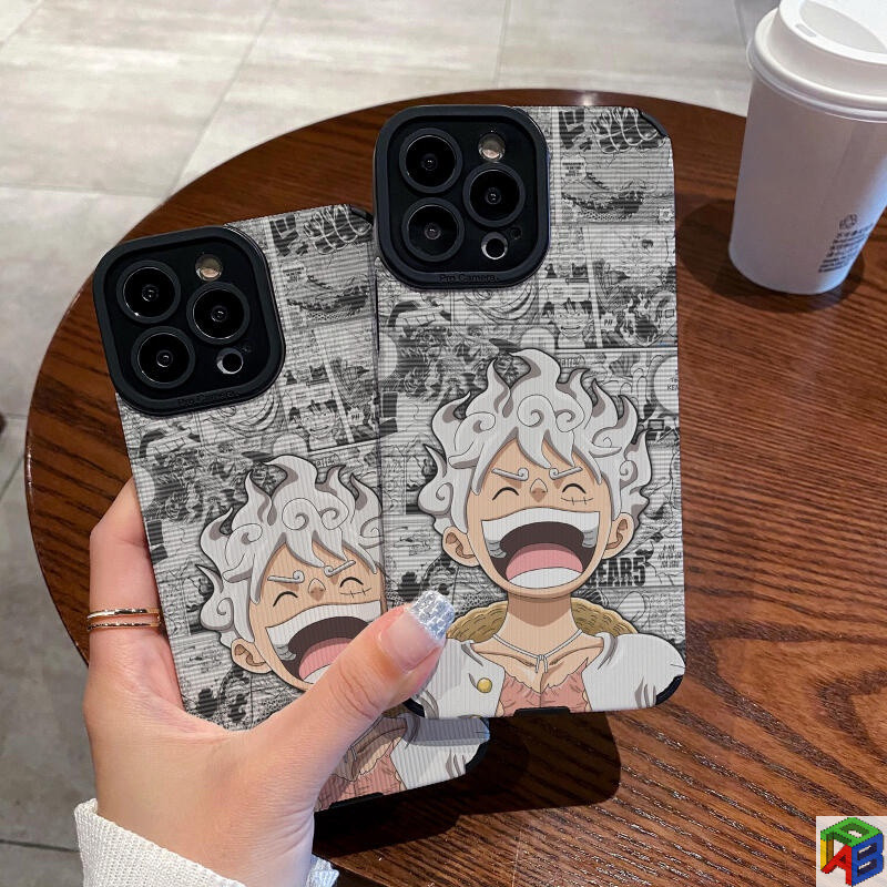 มีจําหน่ายในเคสโทรศัพท์ปกผมสีขาวลูฟี่สําหรับ iphone11 12 Pro Max X XR XSMax SE 7/8plus 13/15ProMax 14plus