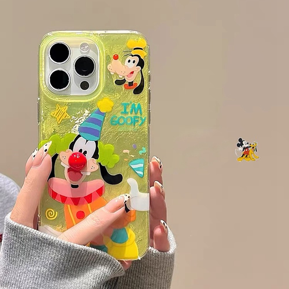 ตลก Joker Goofy 3D จมูกเหมาะสําหรับ Apple 15pro เคสโทรศัพท์ IPhone 13 ใหม่ 12 สองชั้น 14 น่ารัก 14 Pro การ์ตูน 15Promax Anti Drop เคสโทรศัพท์