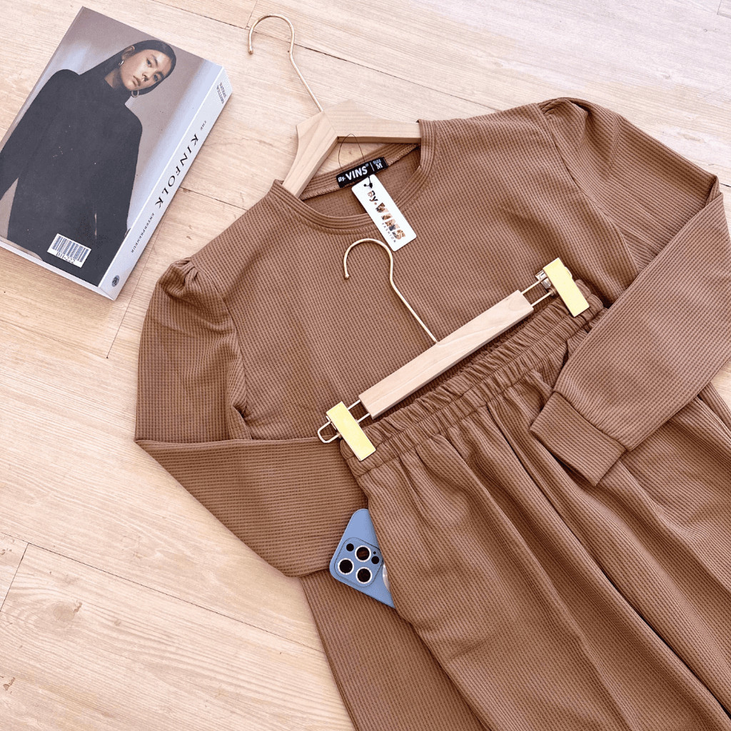 Uniqlo Premium Mikha Knit Oneset - ริ้วรอยที่ไหล่ - Uniqlo Womens Knit Oneset