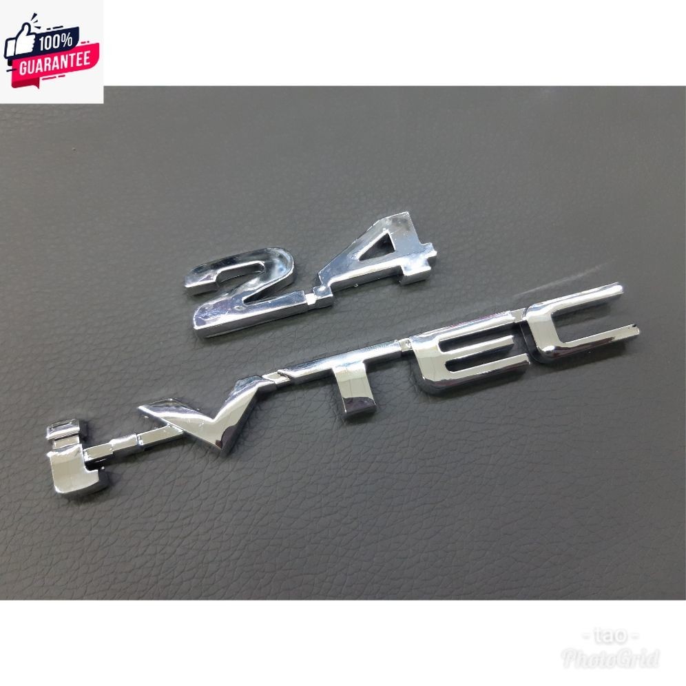 โลโก้ 2.4  ivtec  สำหรัรถ honda