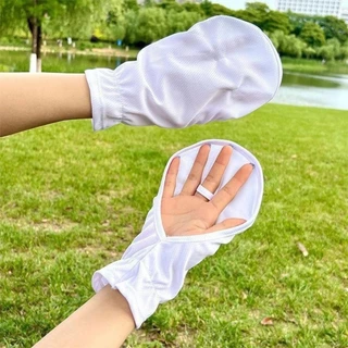 ถุงมือกันแดด ป้องกันรังสียูวี แบบบาง ระบายอากาศได้ดี แฟชั่นฤดูร้อน สําหรับขับขี่ ทั้งชายและหญิง