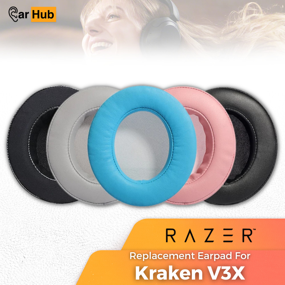 Razer Kraken V3X Essential USB Multi Platform Earpad Ear Cushion