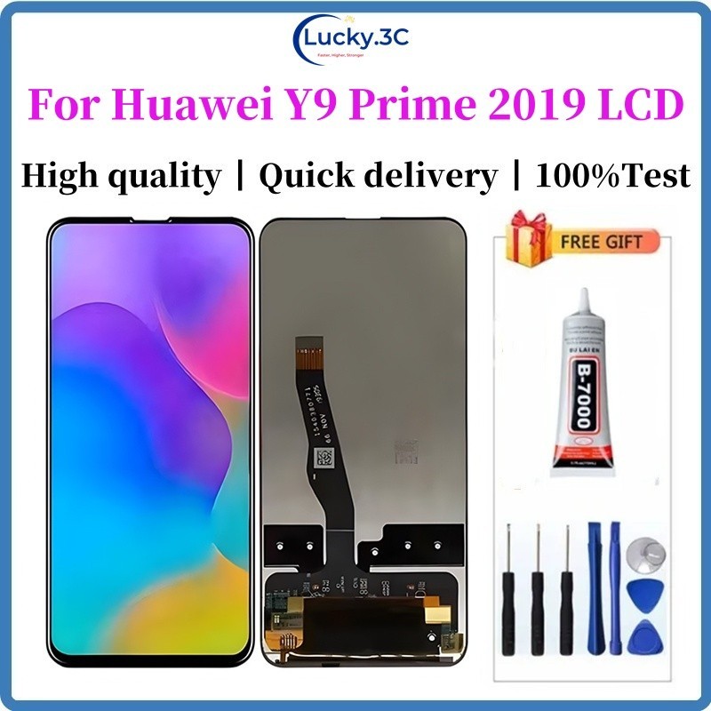 สําหรับ Huawei Y9 Prime 2019 Y9S honor 9X P สมาร์ท Z LCD หน้าจอสัมผัสเปลี่ยน