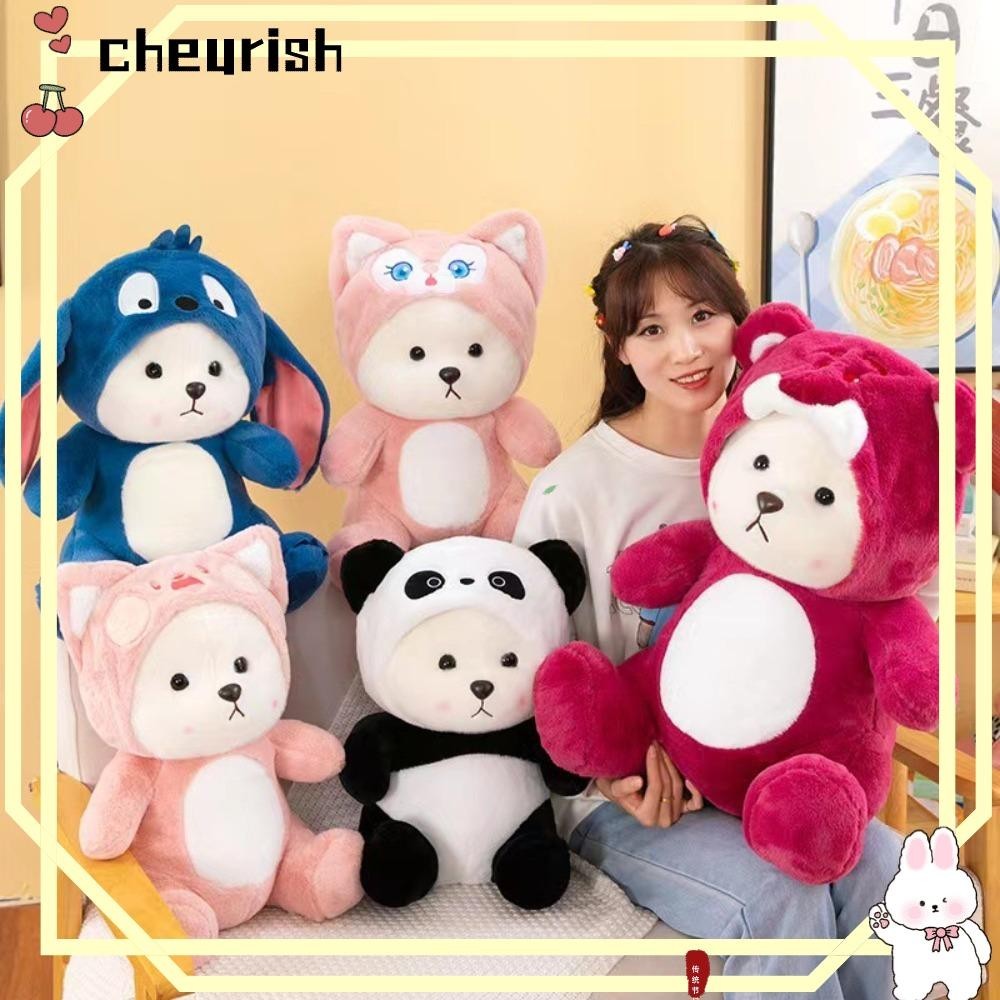 Cheurish ตุ๊กตาสัตว์, 25 ซม.Lina Bear ตุ๊กตาของเล่นตุ๊กตา, Kawaii Plushies หมี TeddyTales ตุ๊กตาหมีของเล่นเด็ก