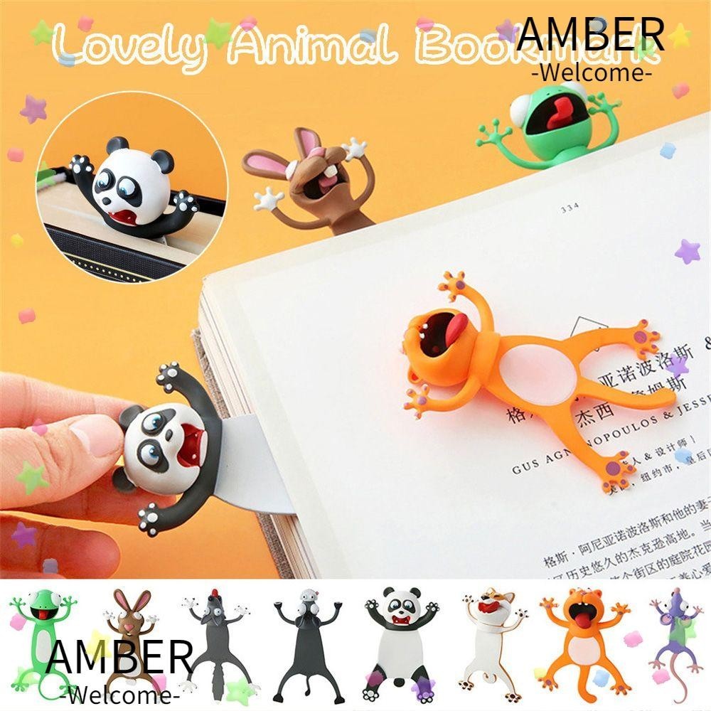 Amber ที่คั่นหนังสือ รูปปลาหมึก ชิบะอินุ ซีรีส์มหาสมุทร แบบสร้างสรรค์