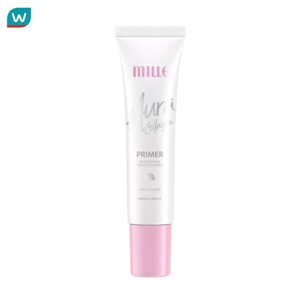 Mille มิลเล่ ไบร์ทเทนนิ่ง ออร่า คอลลาเจน ไพรเมอร์ 8ก.