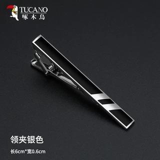Tie Clip คลิปผู้ชาย High-End สวมใส่อย่างเป็นทางการคลิปงานแต่งงานธุรกิจชุด Lavalier Mens Pin