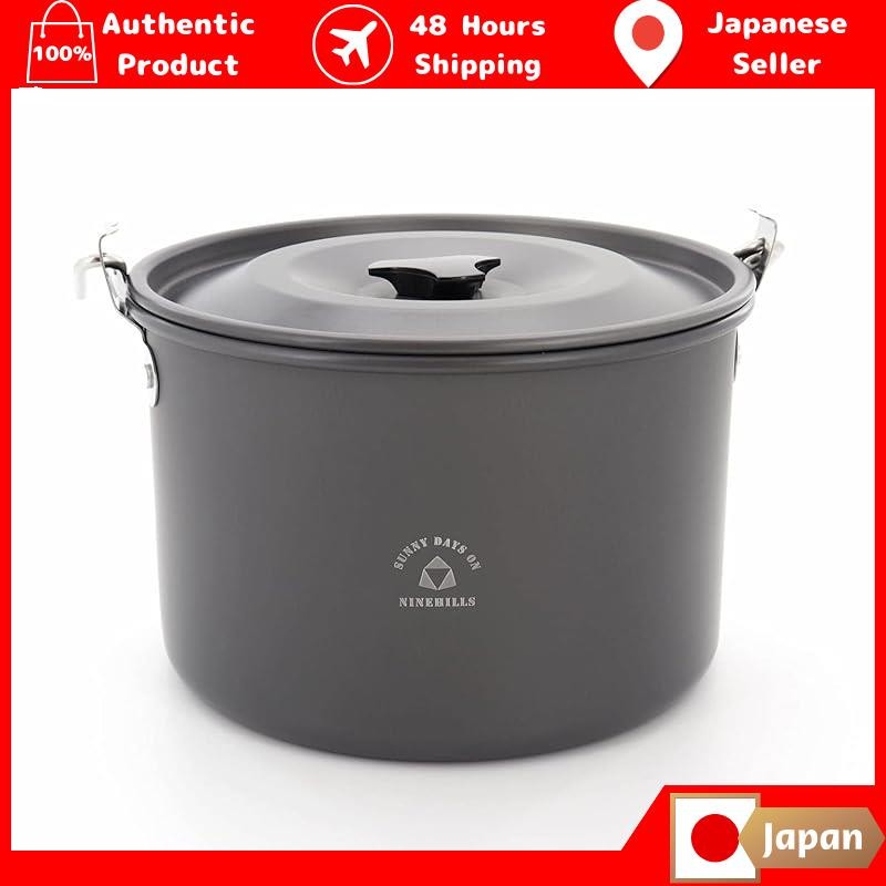 NINEHILLS cooker hanging pot pot pot deep cooking tool cookware outdoor cooking outdoor cooking outd