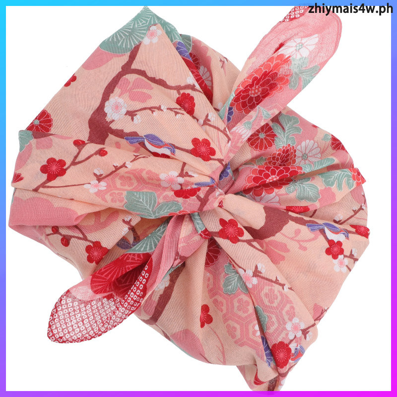 Washcloths ผ้าพันคอสิ่งของญี่ปุ่นผ้าห่ออเนกประสงค์ขนาดเล็ก Bento Cherry Blossoms ห่อ 53.00X53.00X0.1