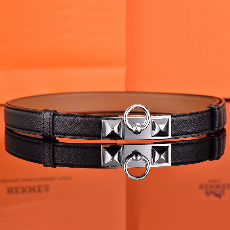 Hermes kelly Belt Adjustable Shrink Matching Dress All-Match Female Belt